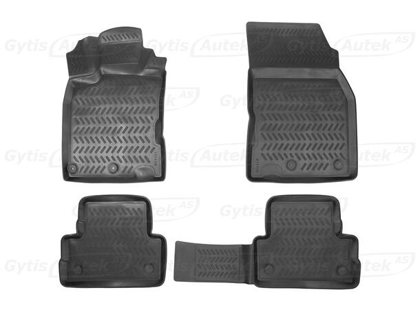 Gummimatter | Nissan Qashqai 2014-2021 | gytisautek.no