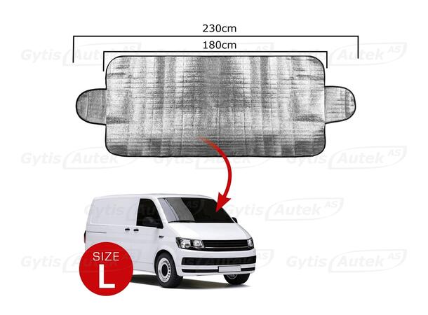 Snø og solbeskyttelse 230 x 110 cm Universalt 